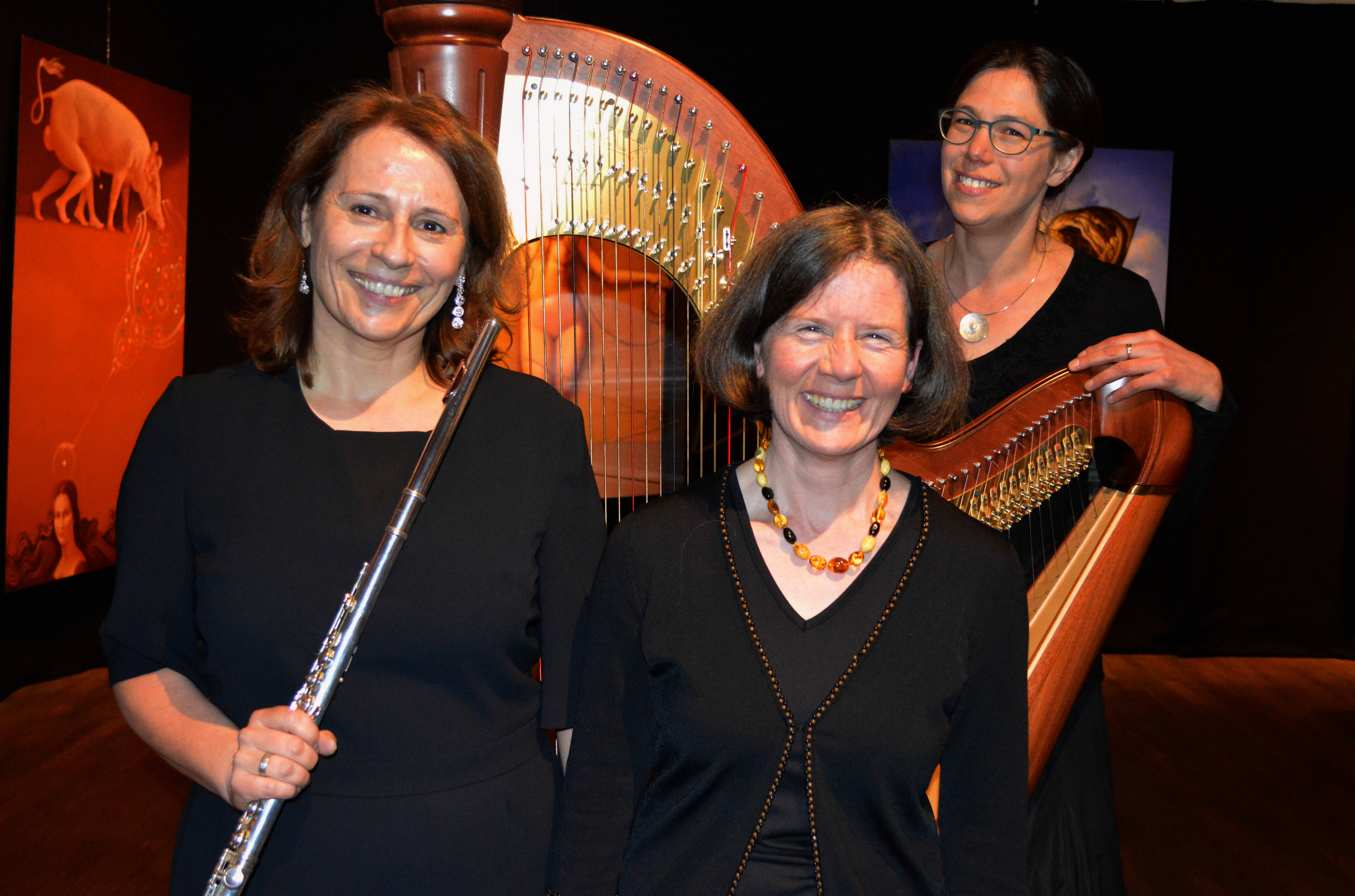 Trio Beatissimo nach einem Konzert